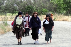 Friends, moms, grandmothers...all walk carrying their own loads and that of their neighbors.